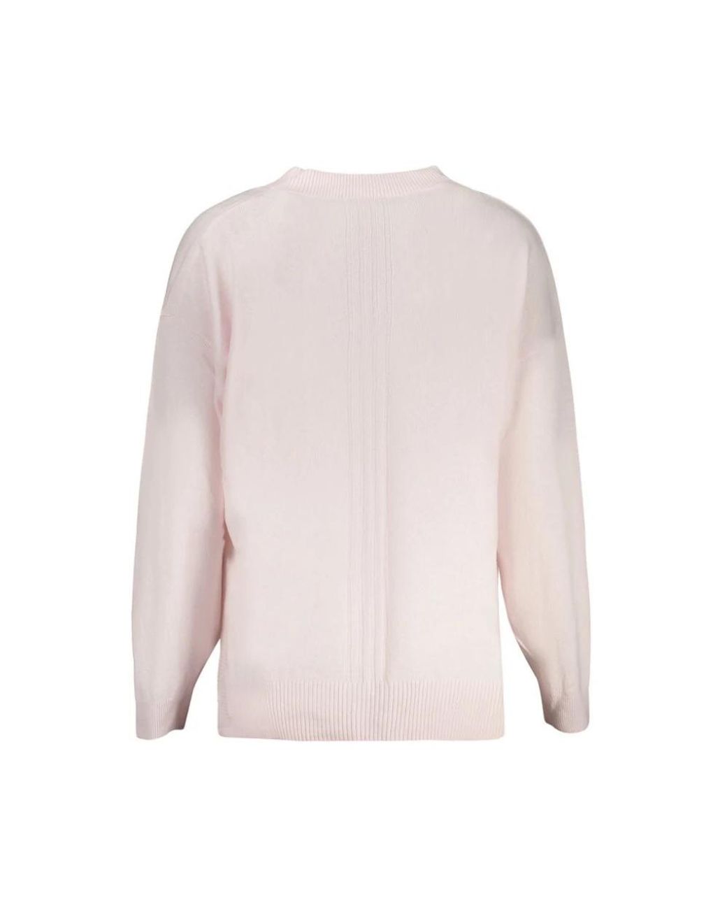 Guess Pink V-Neck Knitwear