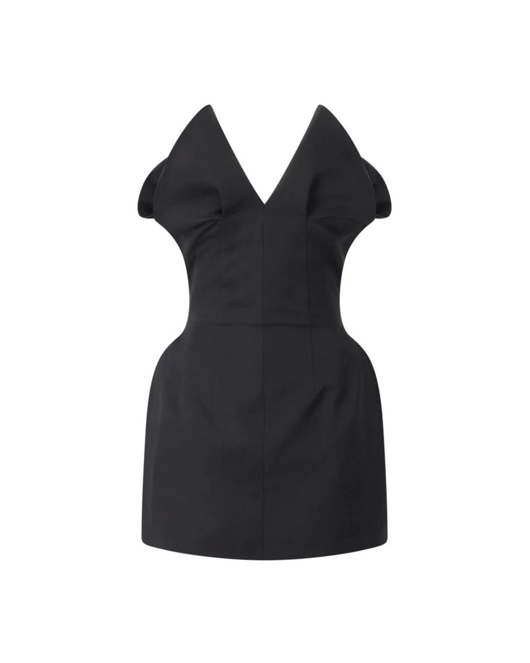 Magda Butrym Black Short Dresses