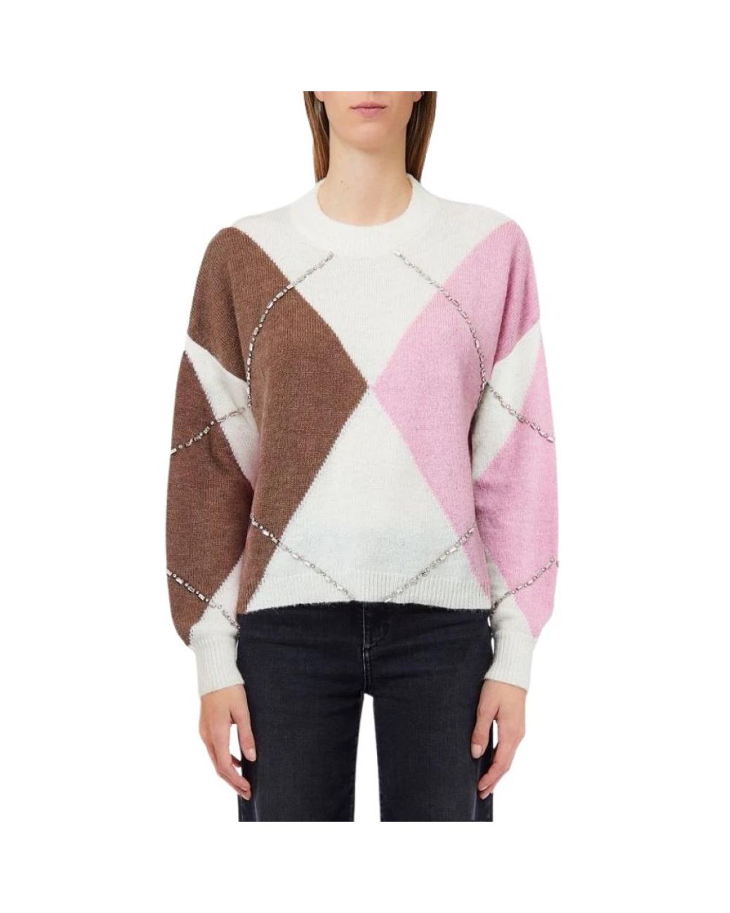 Liu Jo Red Round-Neck Knitwear