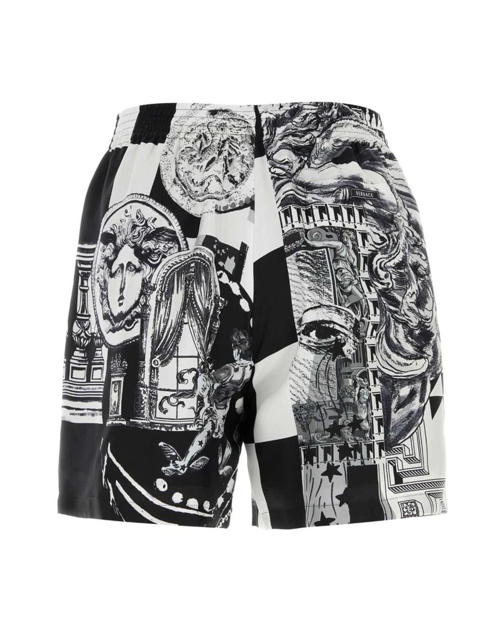 Casual Shorts Versace de hombre de color Black