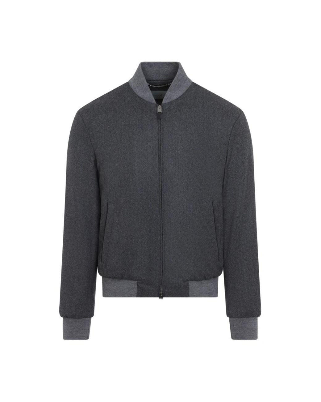 Bomber Jackets Canali de hombre de color Gray