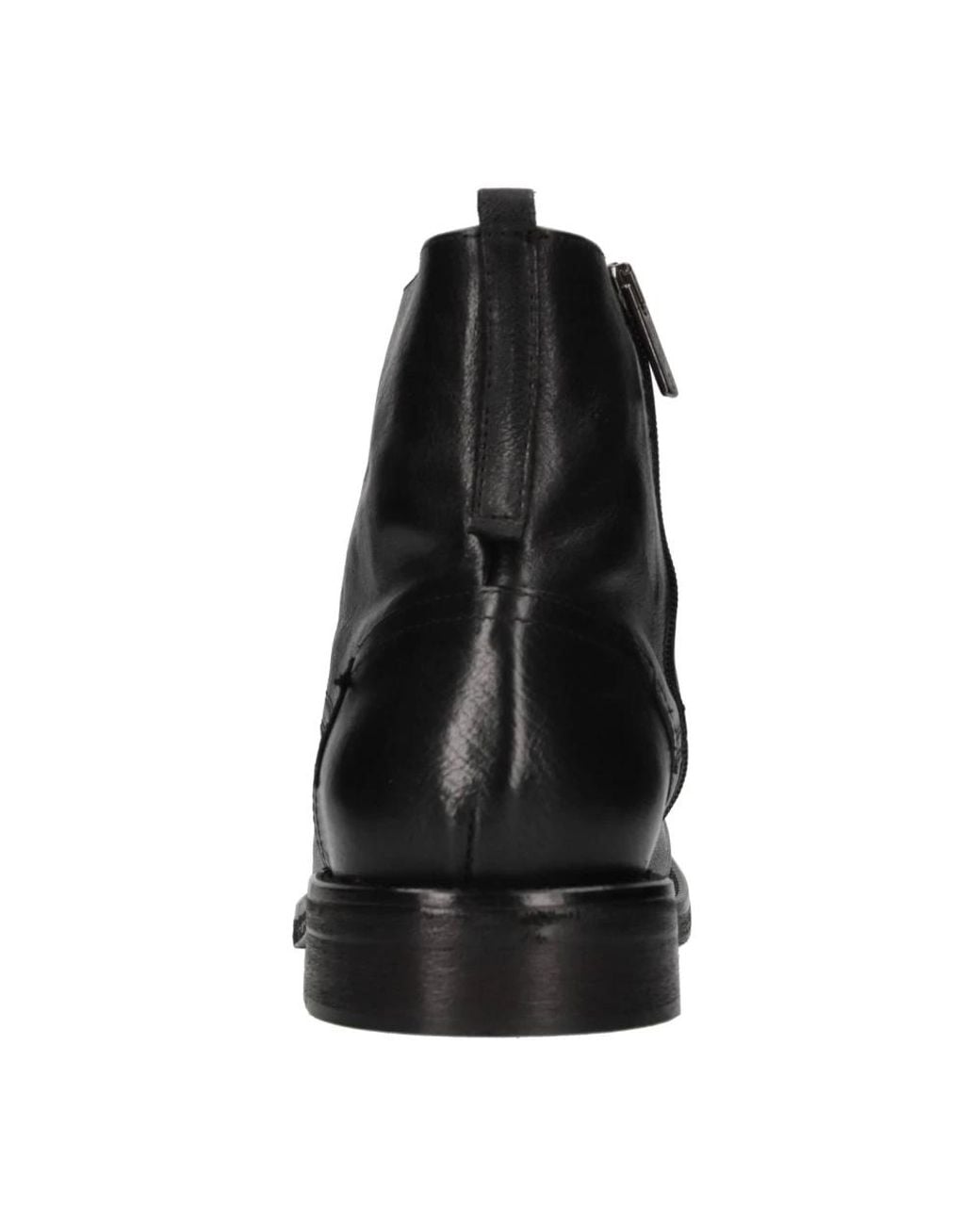 Hundred 100 Black Lace-Up Boots for men
