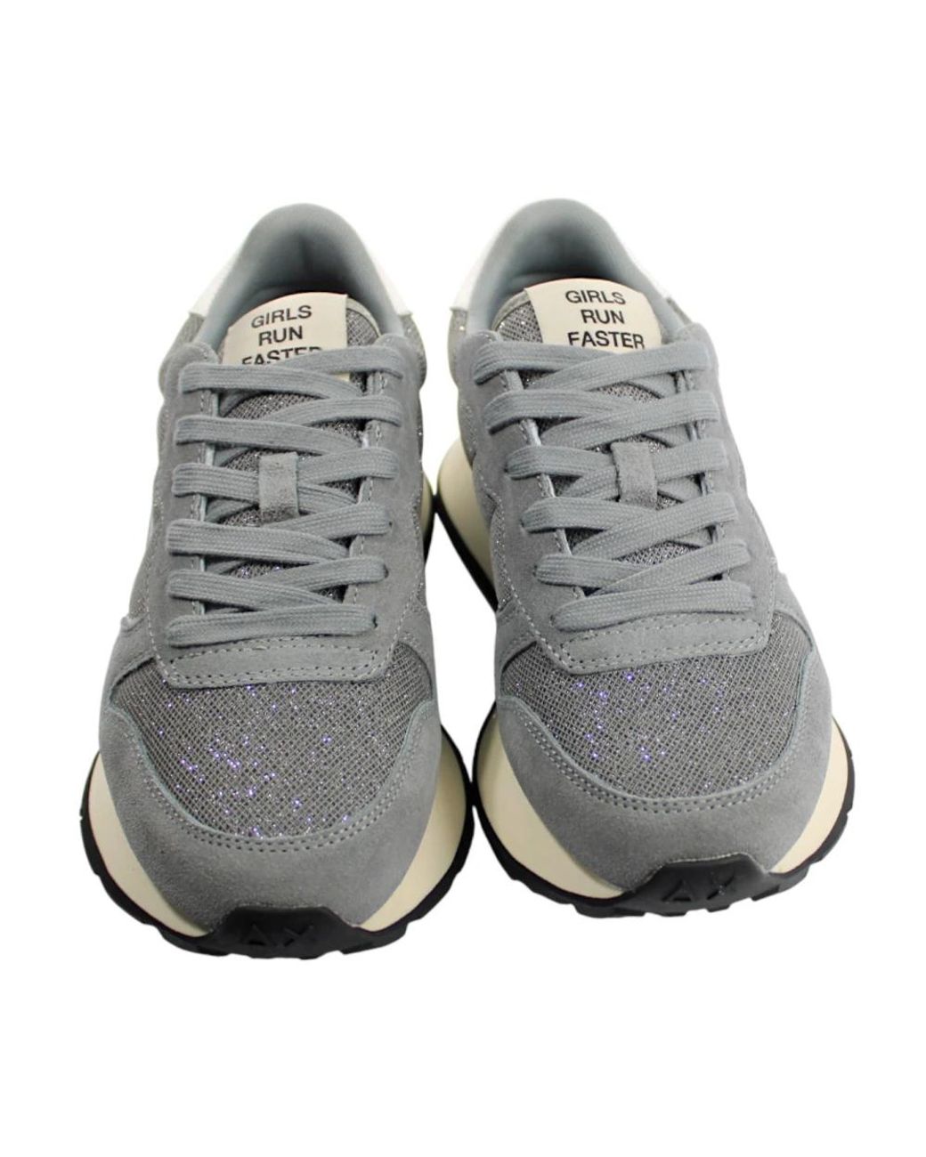Sun 68 Gray Sneakers