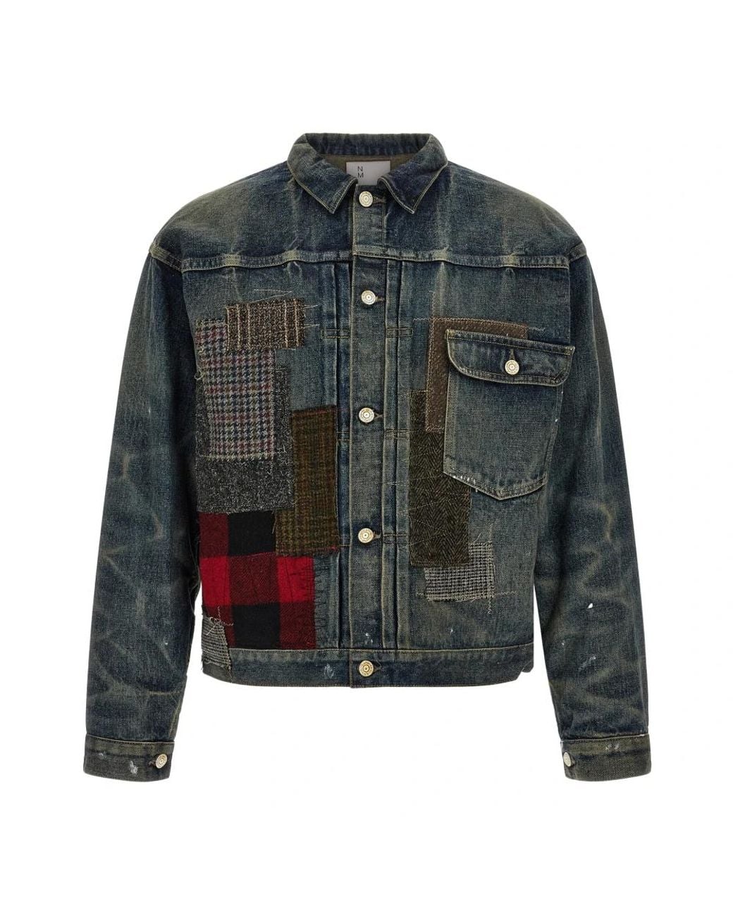 Junya Watanabe Green Denim Jackets for men