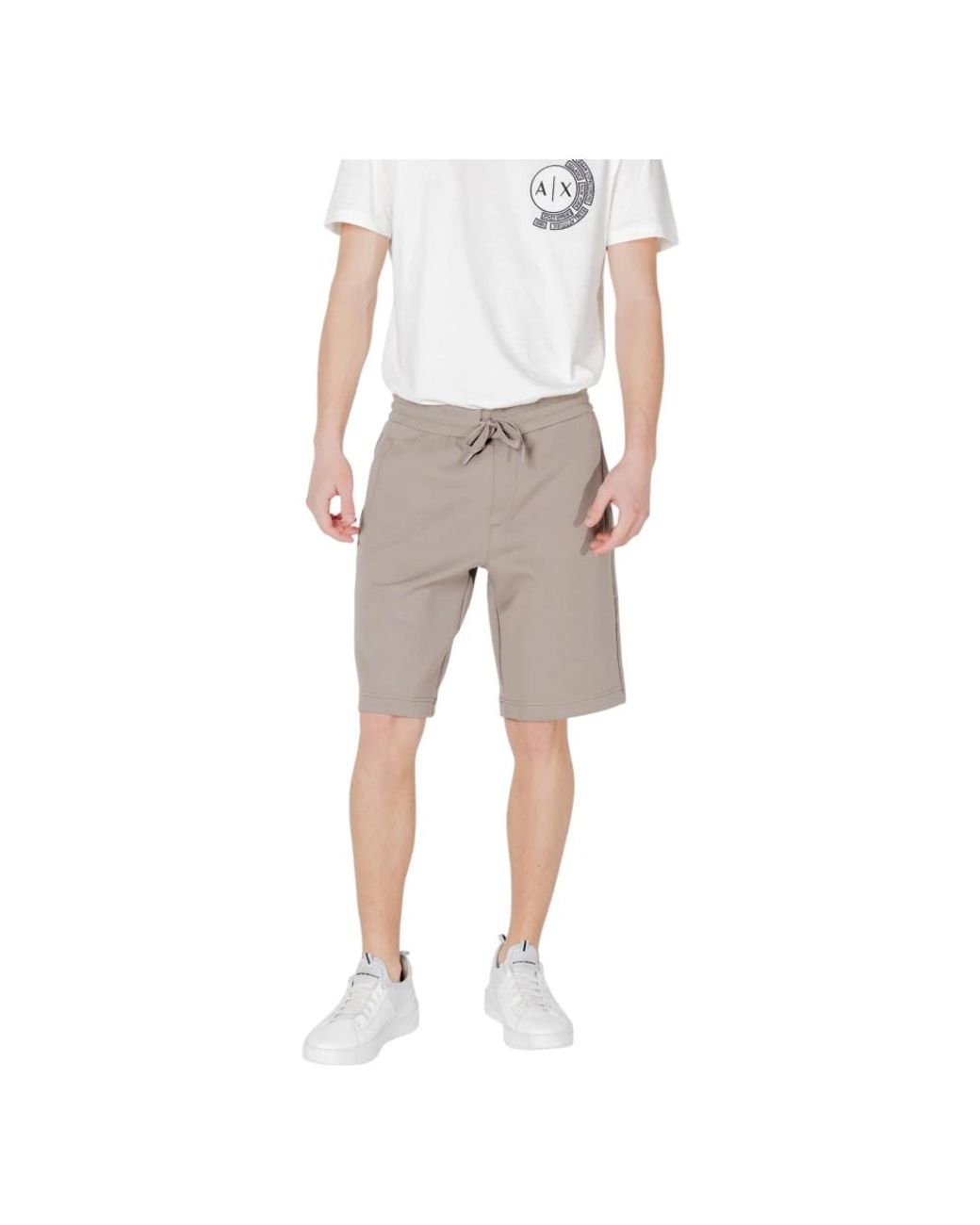 ARMANI EXCHANGE Gray Casual Shorts for men