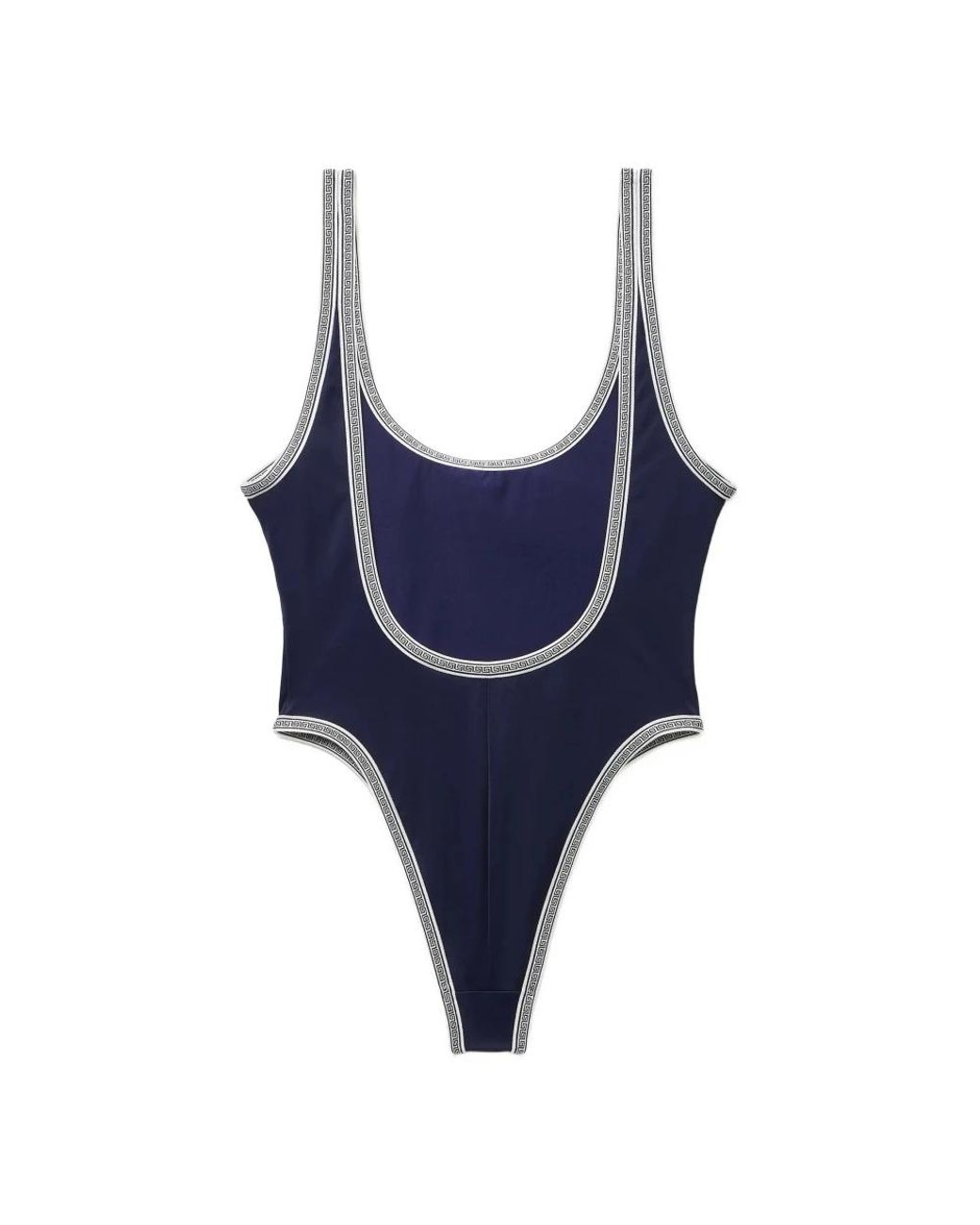 One-Piece Versace de color Blue