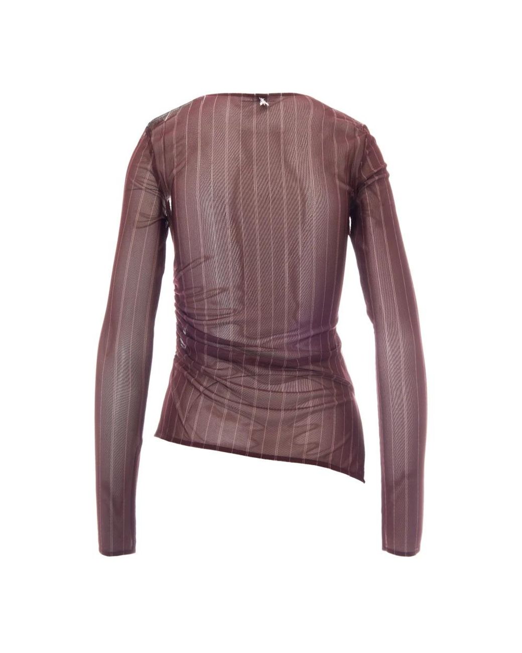 Patrizia Pepe Purple Long Sleeve T-Shirts