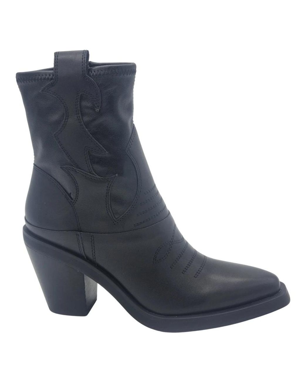 Ash Blue Elegante Cowboy Boot