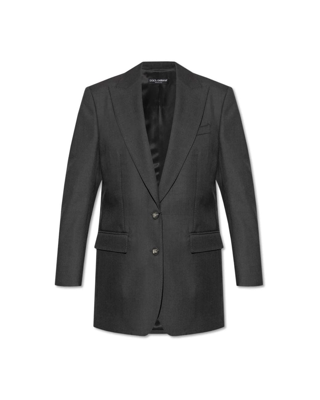 Dolce & Gabbana Black Blazers