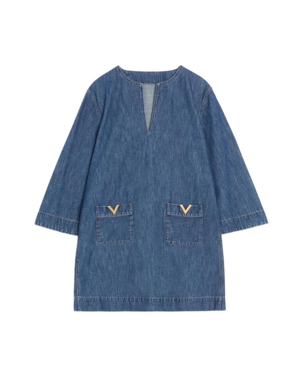 Valentino Blue Short Dresses
