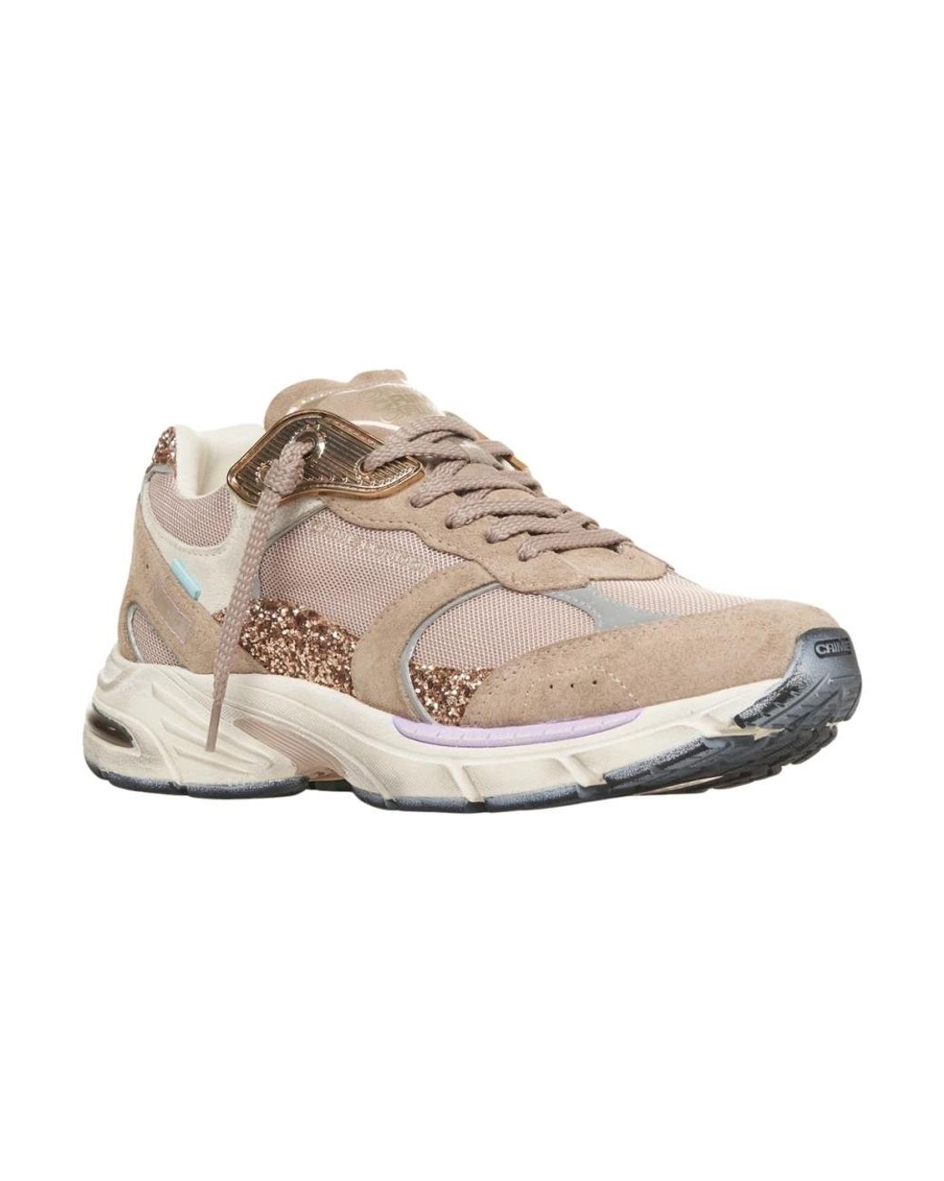 Crime London Pink Sneakers