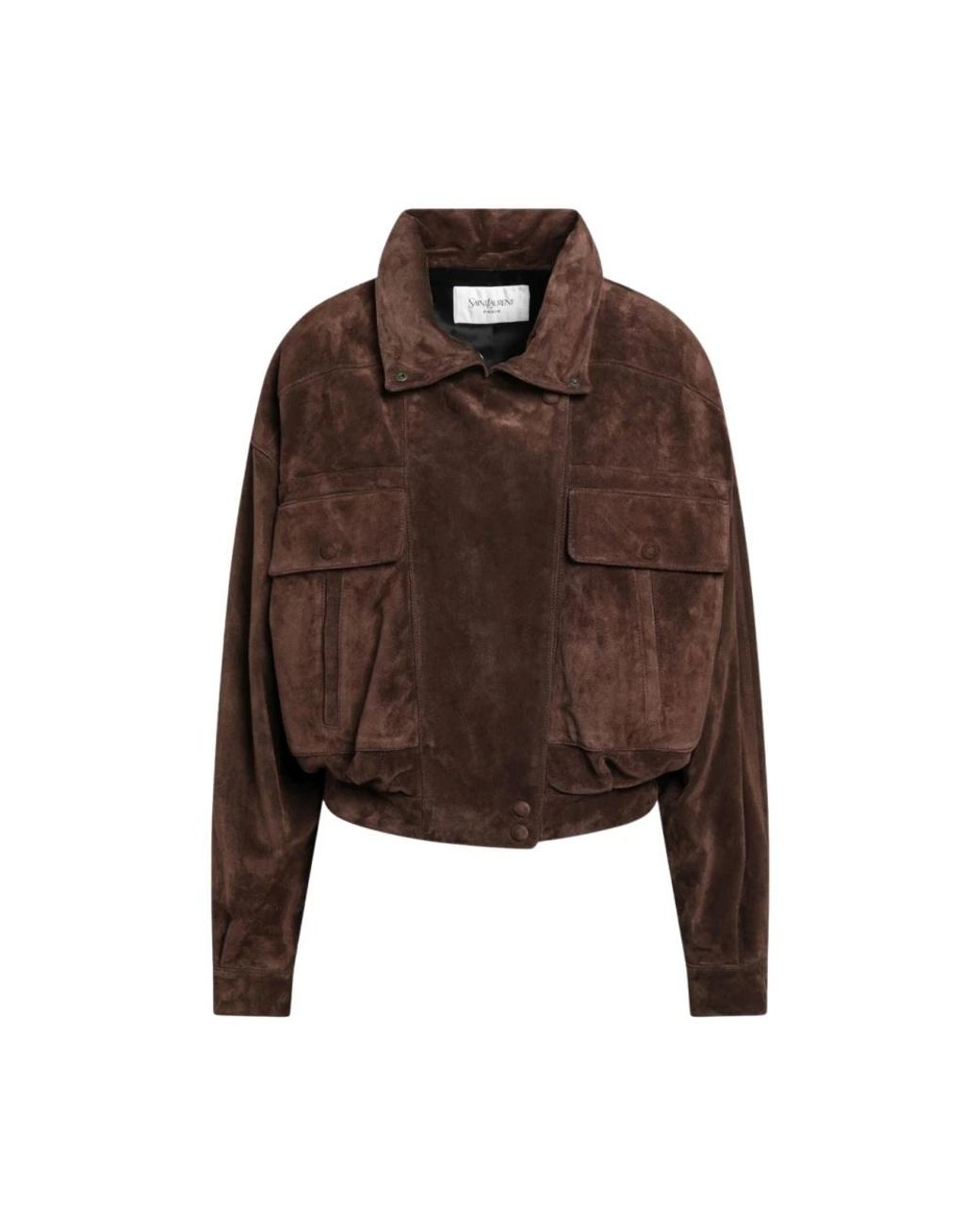 Bomber Jackets Saint Laurent de color Brown
