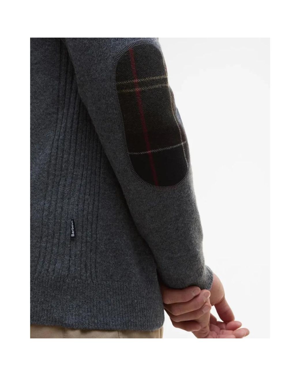 Barbour Blue Round-Neck Knitwear for men
