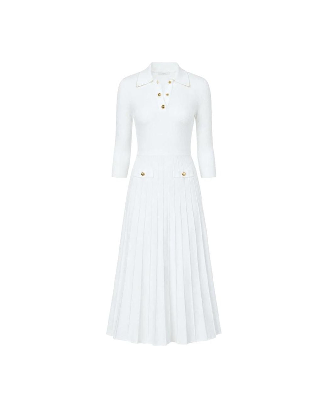 Michael Kors White Knitted Dresses