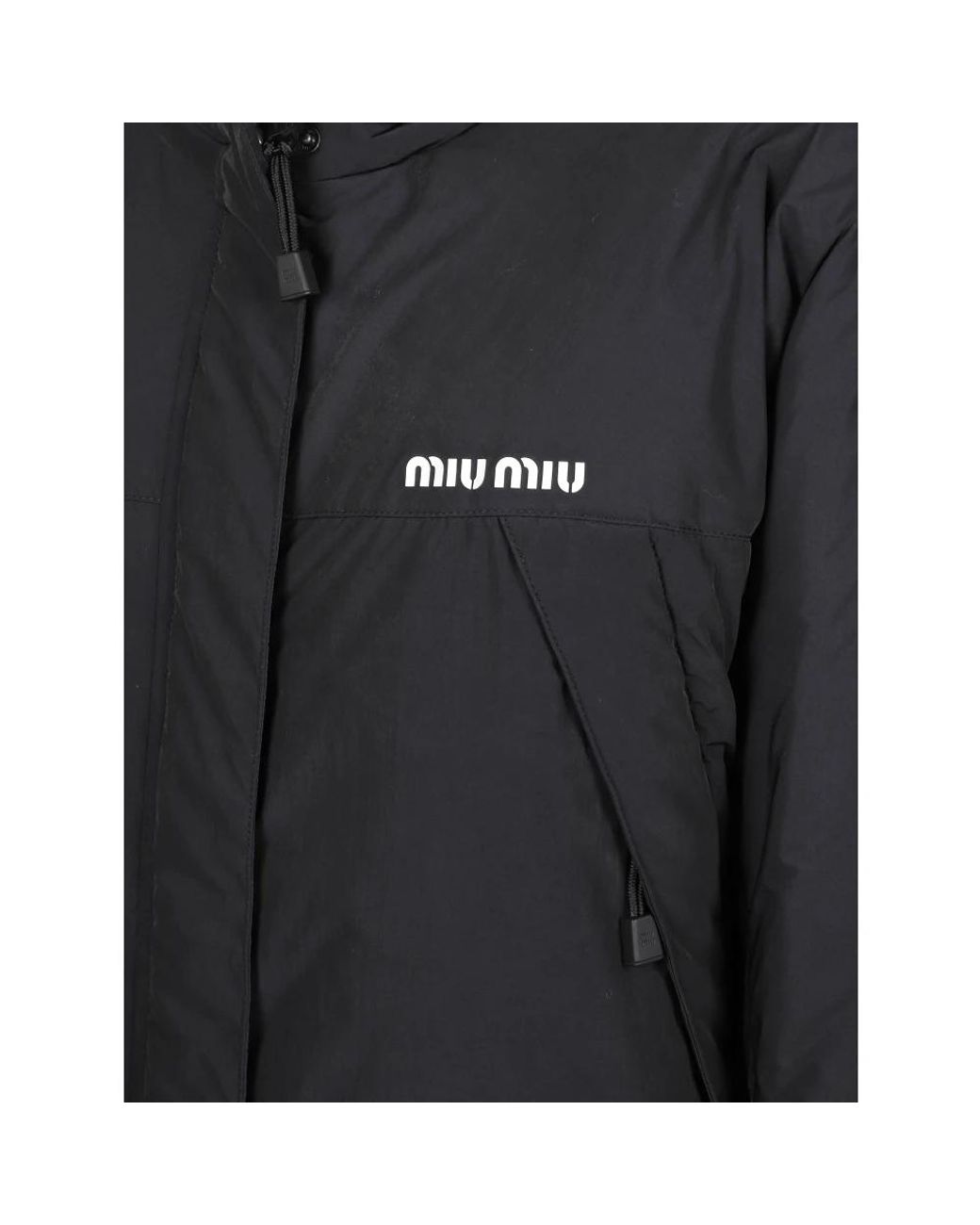 Miu Miu Black Winter Jackets