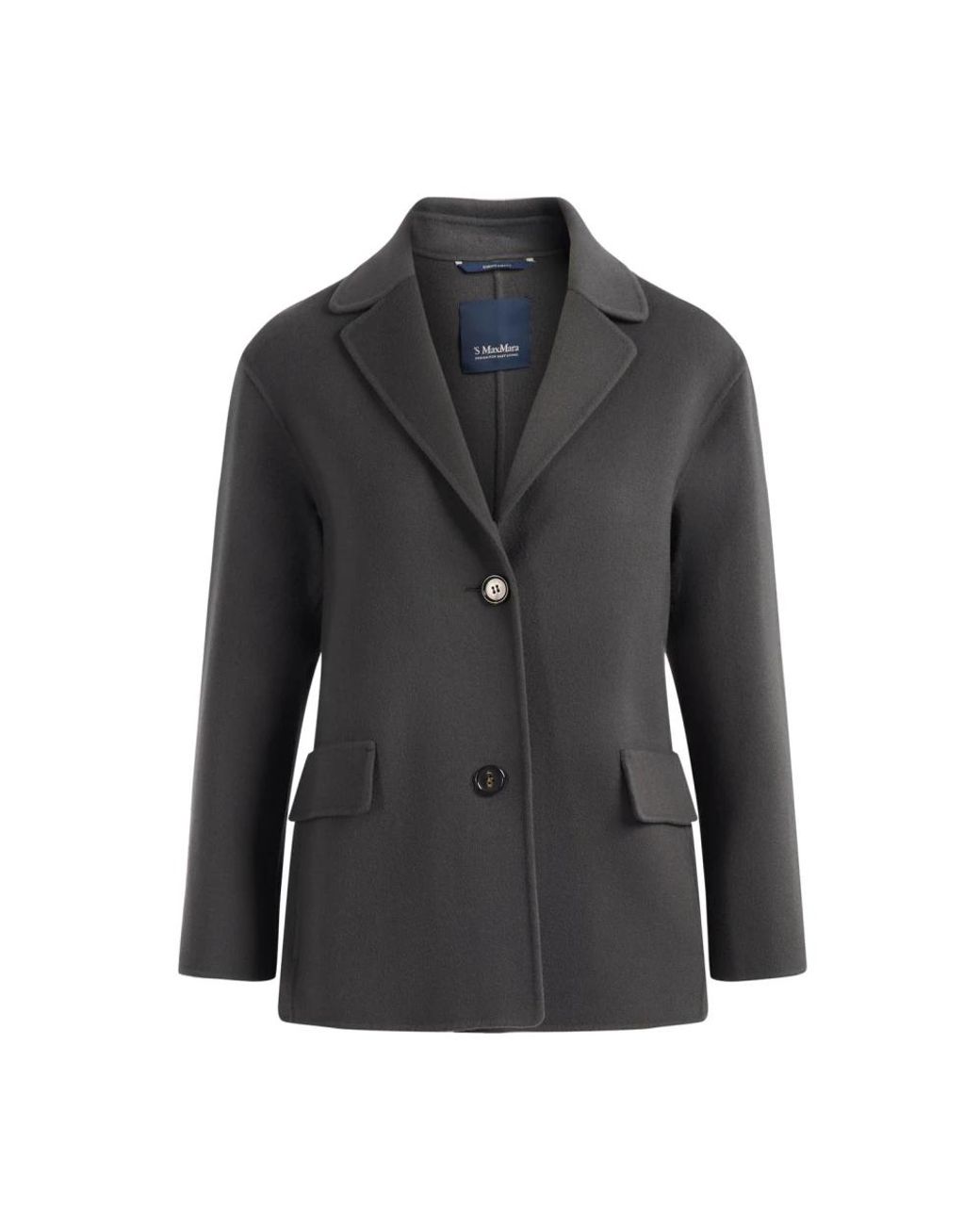 Max Mara Smmelfi Jas in het Black
