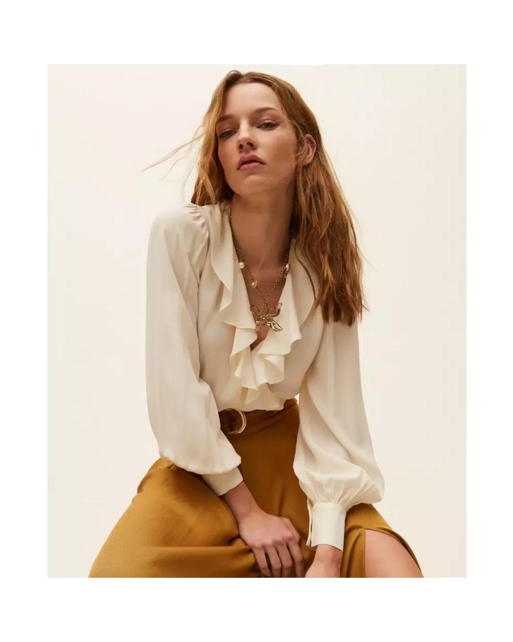 Twinset Natural Blouses