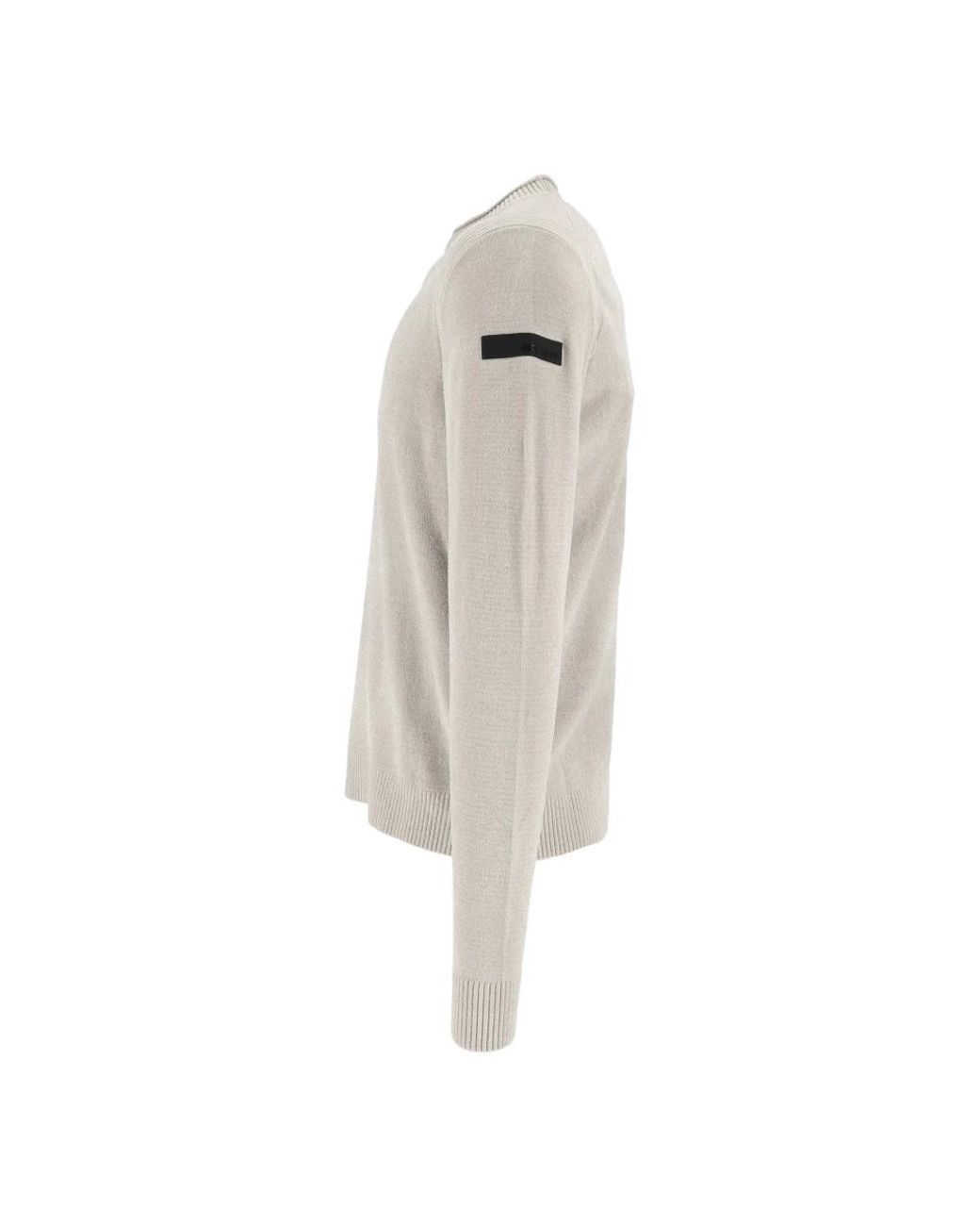 Rrd Gray Round-Neck Knitwear for men