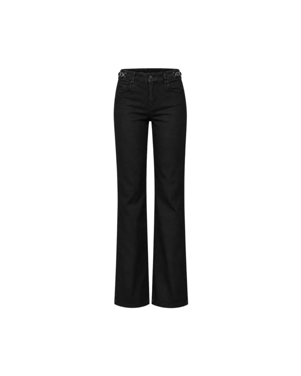 Liu Jo Pantalone Straight in het Black