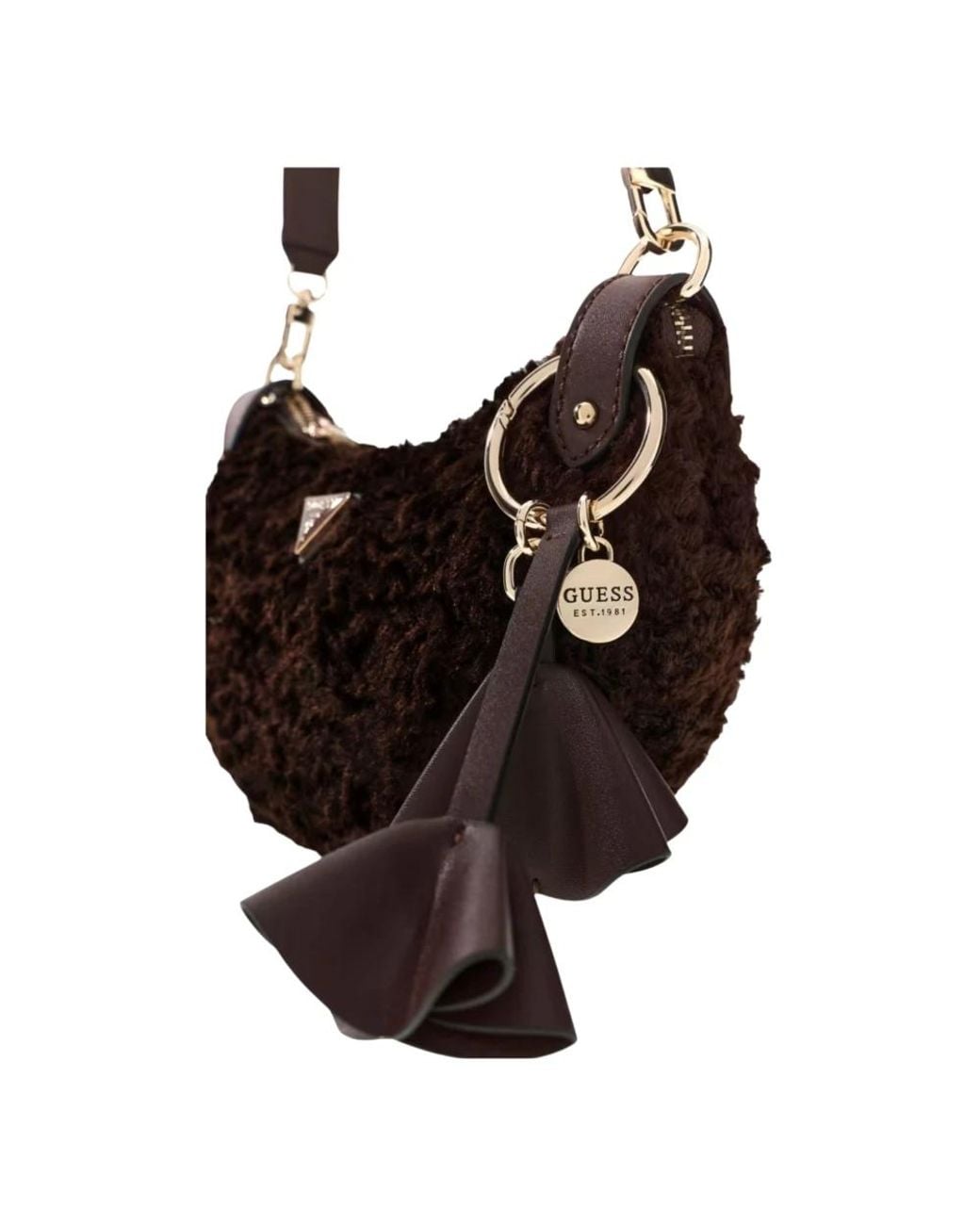 Guess Brown Shoulder Bags