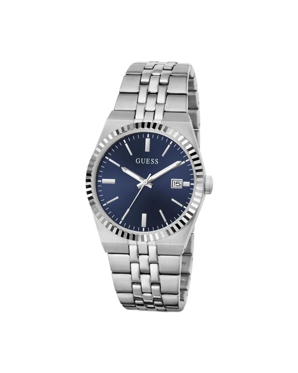 Guess Vincent Uhr in Blue für Herren