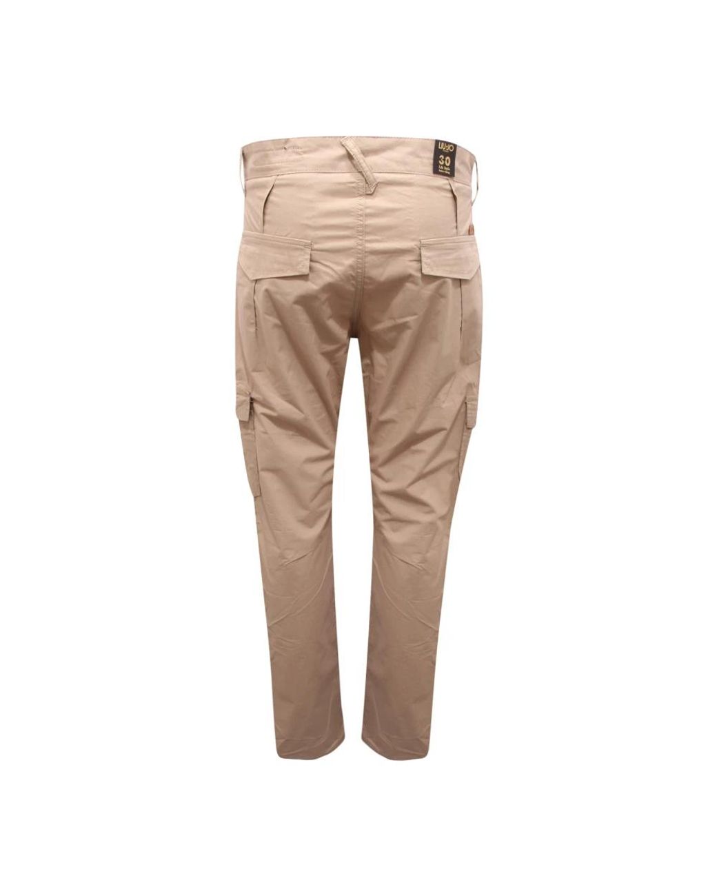 Liu Jo Natural Slim-Fit Trousers for men