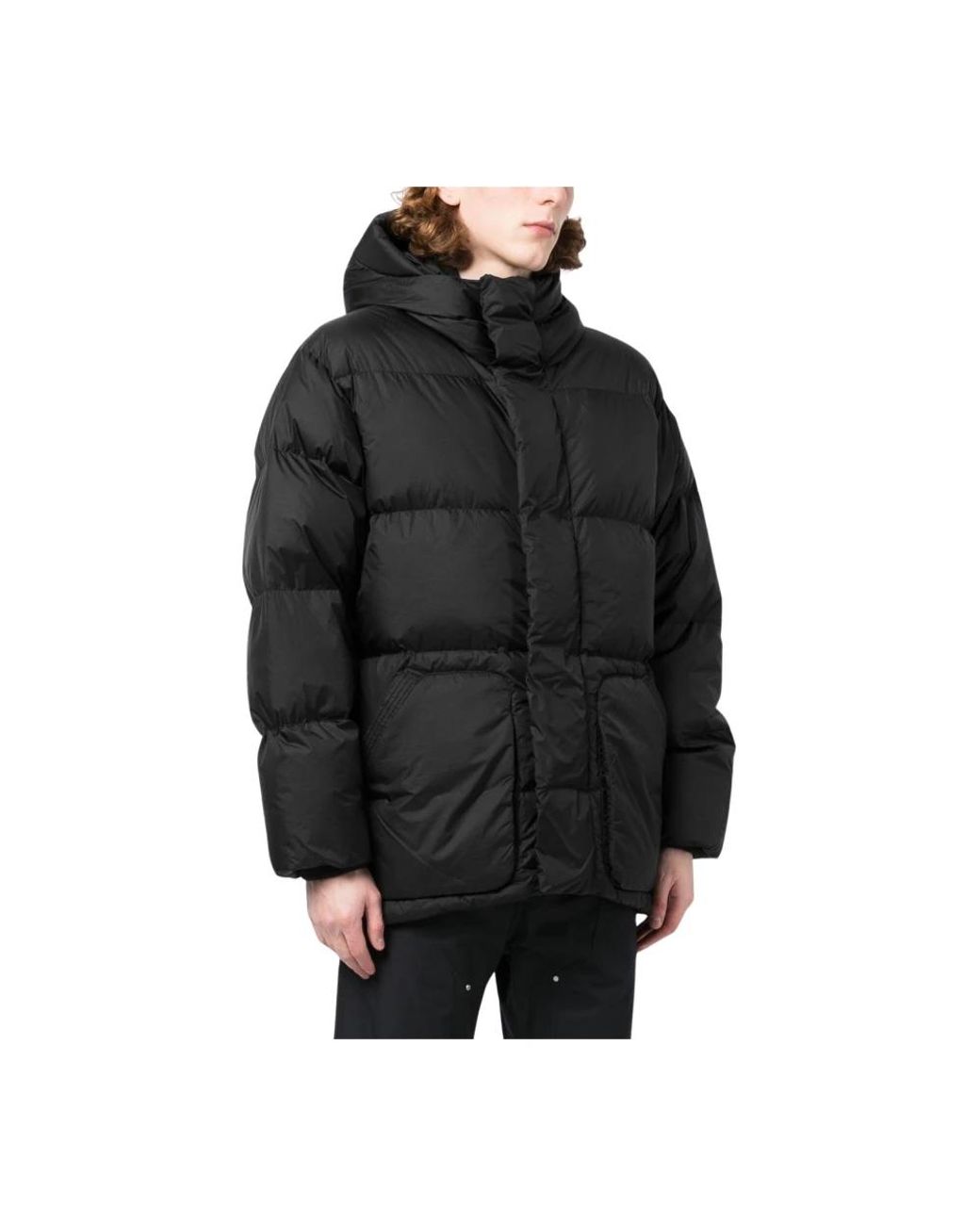 Winter Jackets Ienki Ienki de hombre de color Black