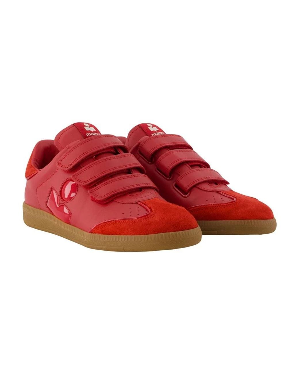 Isabel Marant Red Sneakers