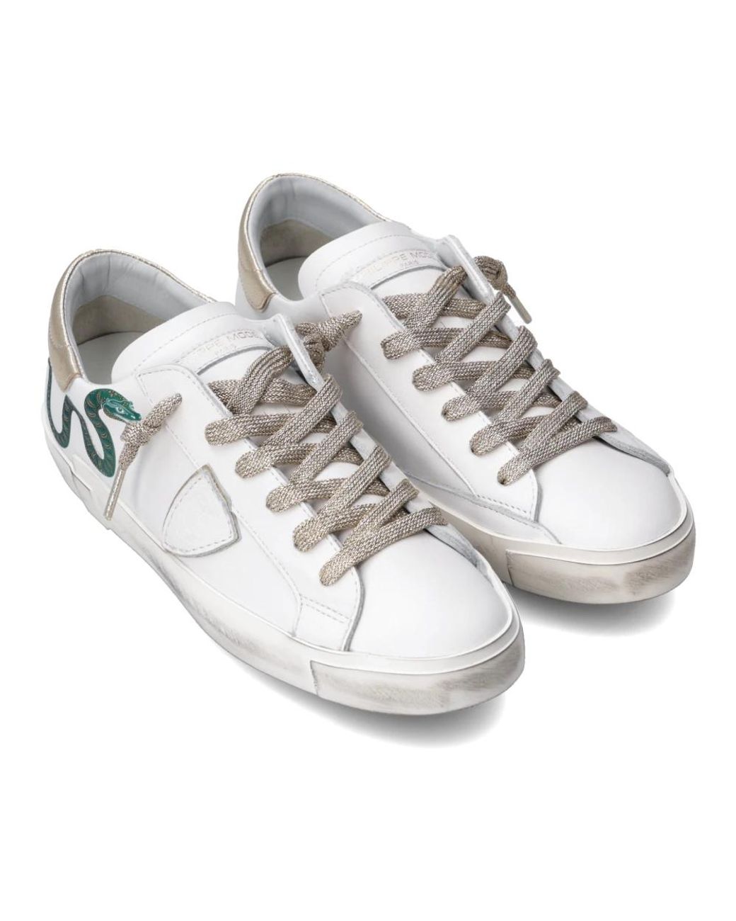 Philippe Model White Sneakers