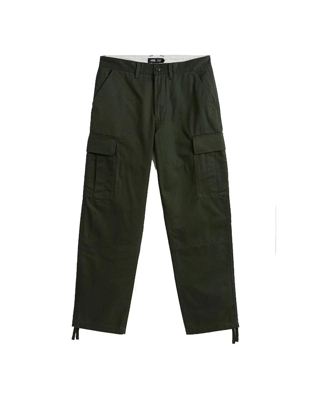 Vans Broeken ,Groen ,Katoen Service Loose Tapered Cargo Broek in het Green voor heren