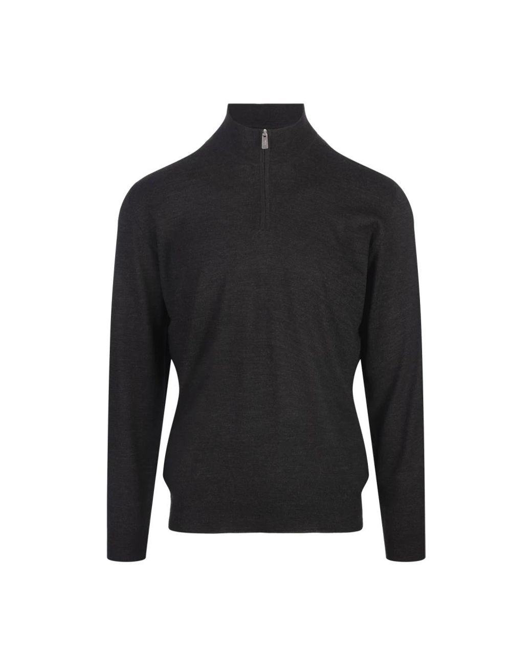 Fedeli Black Turtlenecks for men