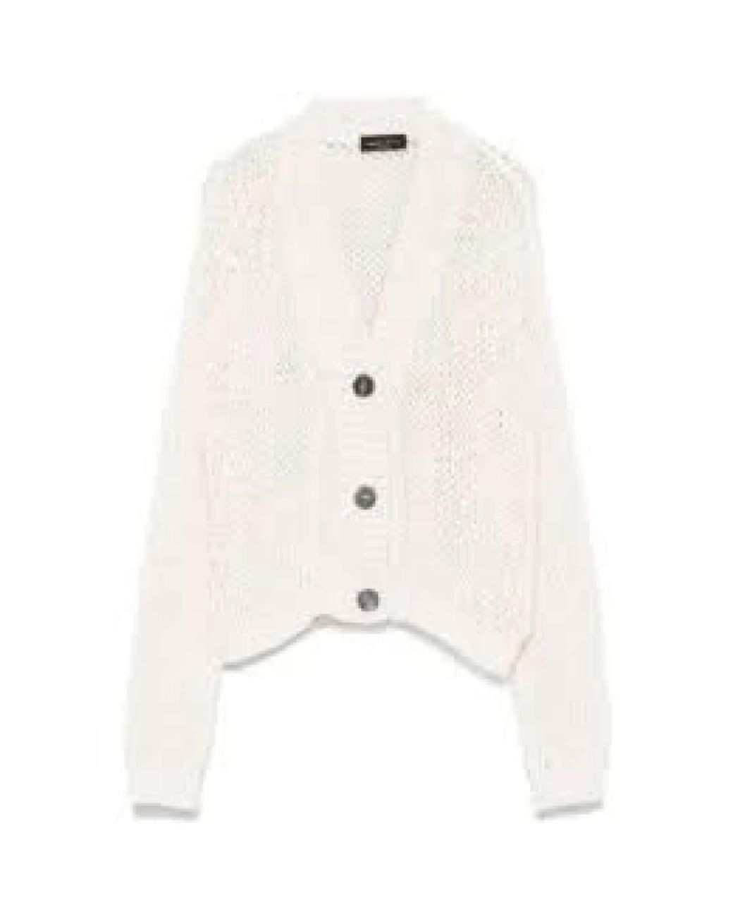 Cardigans Roberto Collina de color White
