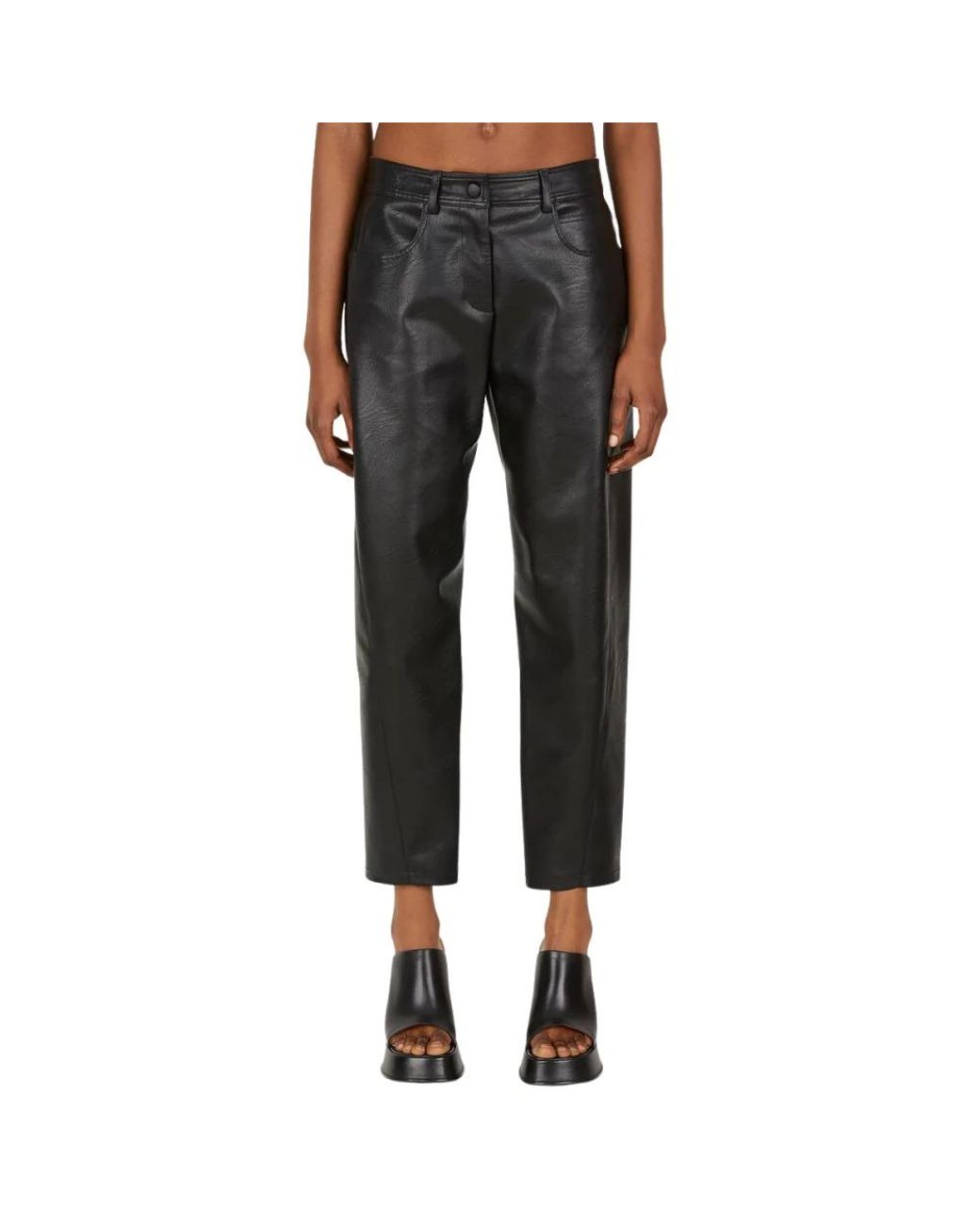 Stella McCartney Black Straight Trousers