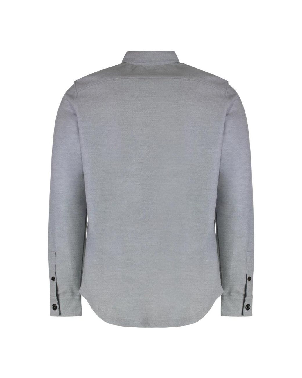 Moorer Gray Casual Shirts for men