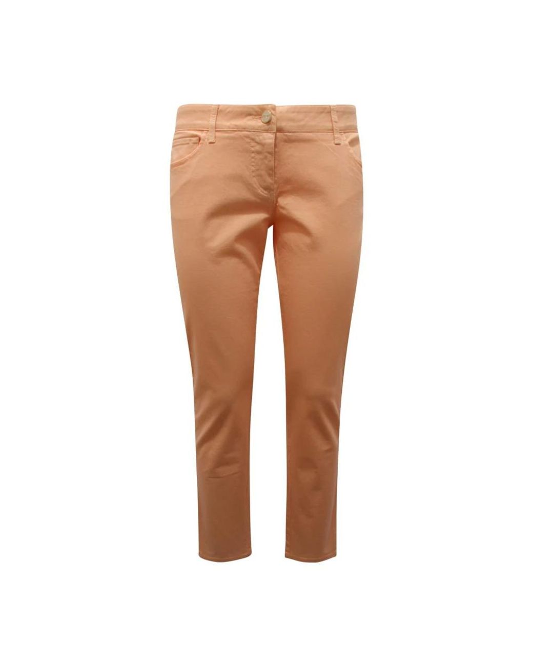 Fendi Brown Slim-Fit Trousers
