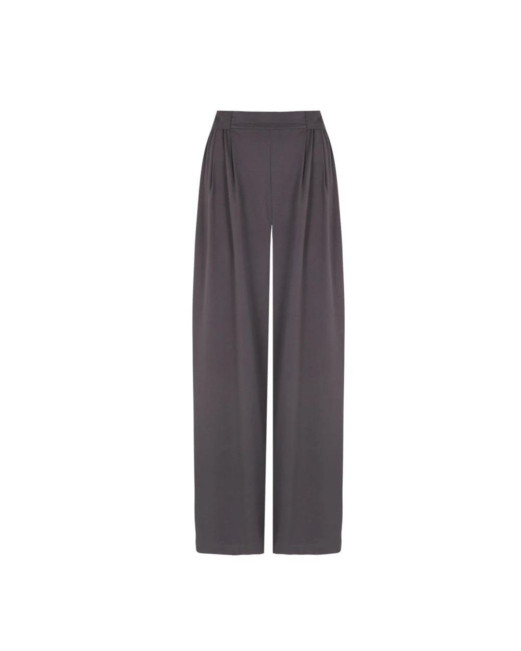 Cortana Gray Wide Trousers