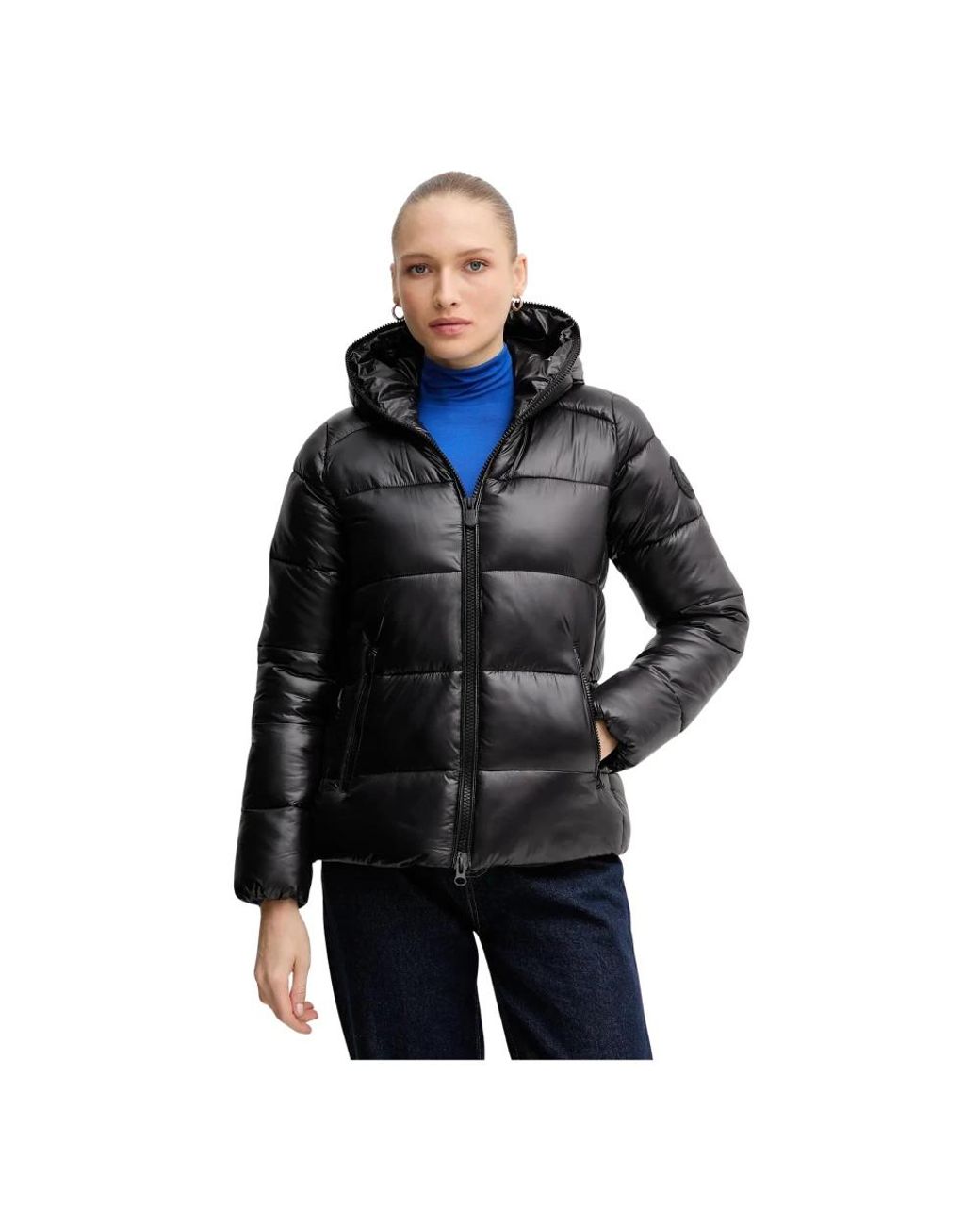 Winter Jackets Save The Duck de color Black