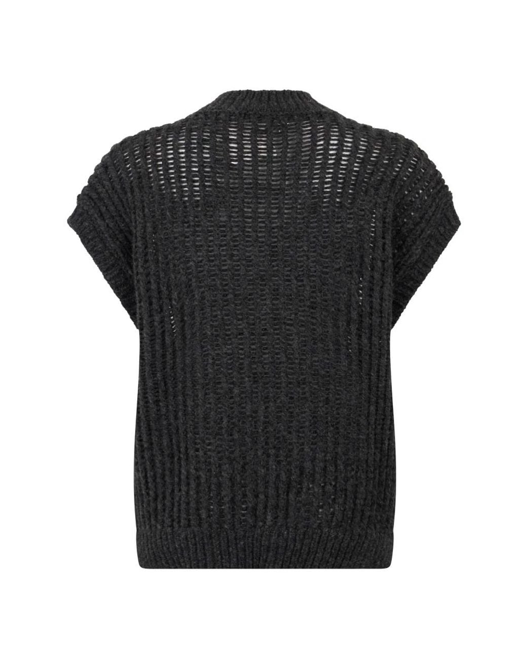Peserico Black V-Neck Knitwear