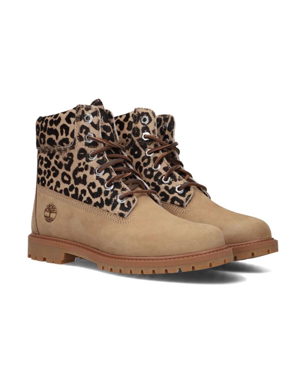 Timberland Brown Lace-Up Boots