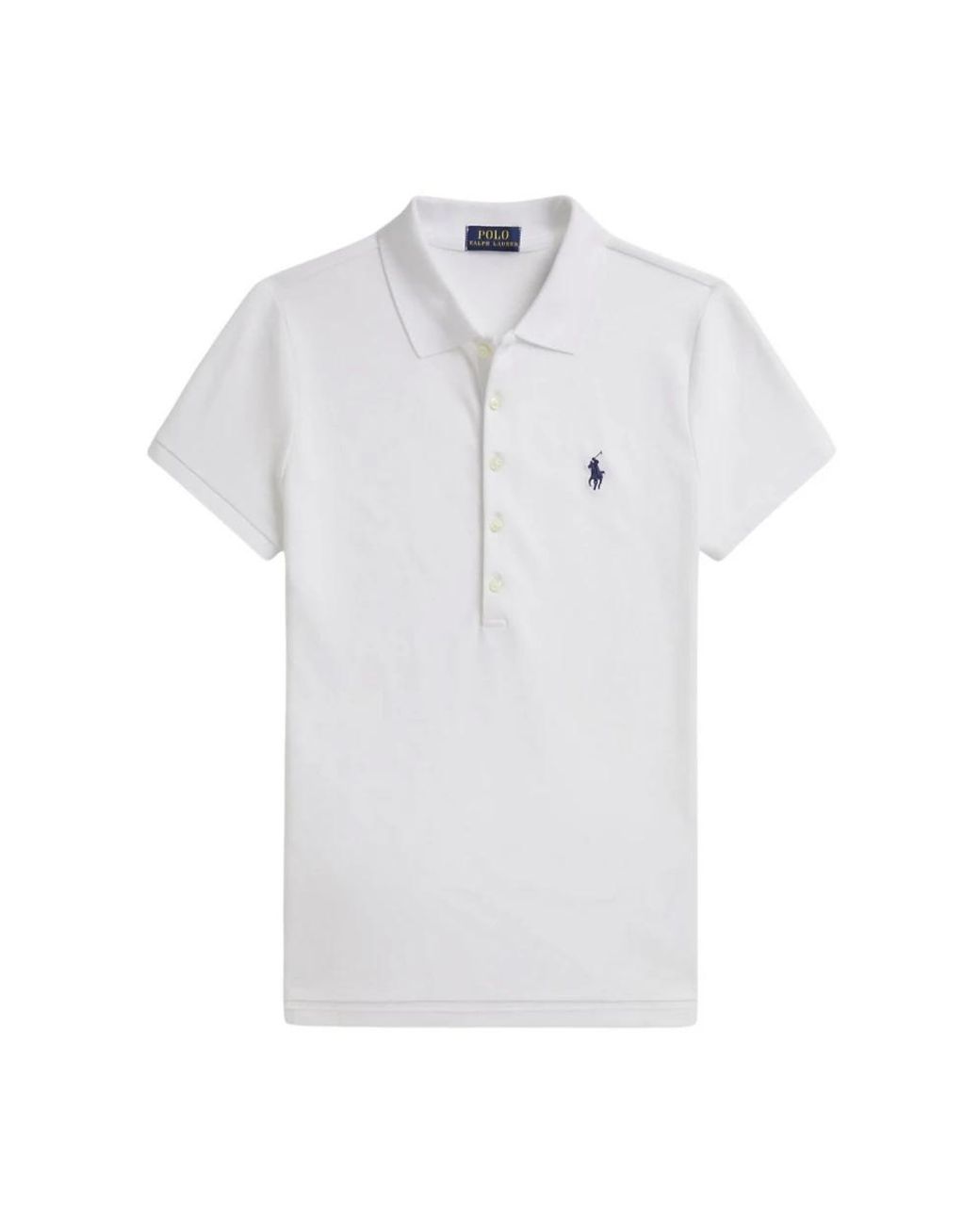 Ralph Lauren White Polo Shirts