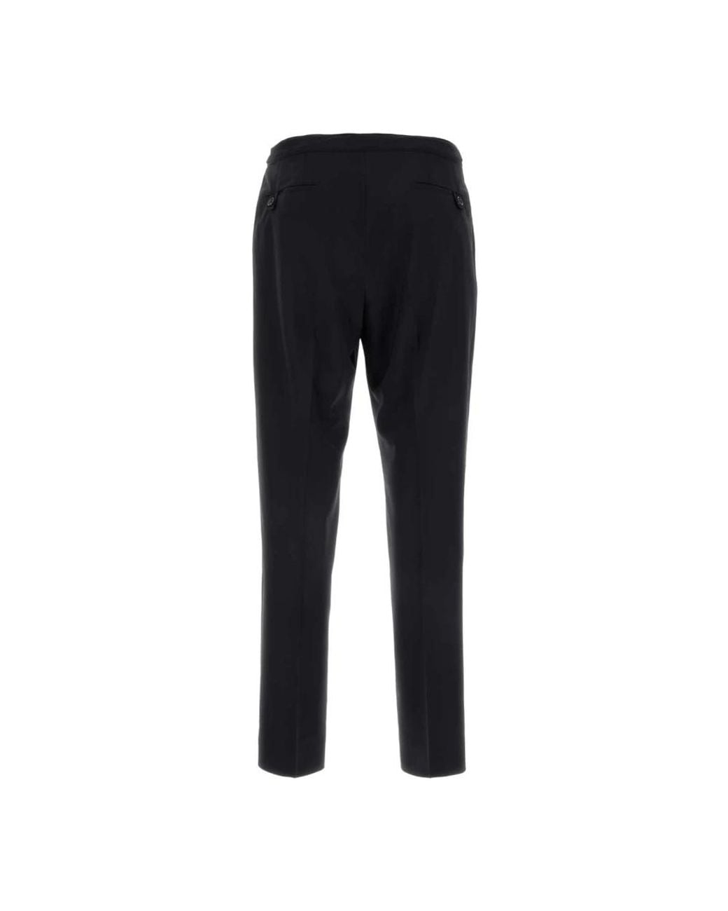 Cellar Door Black Suit Trousers for men