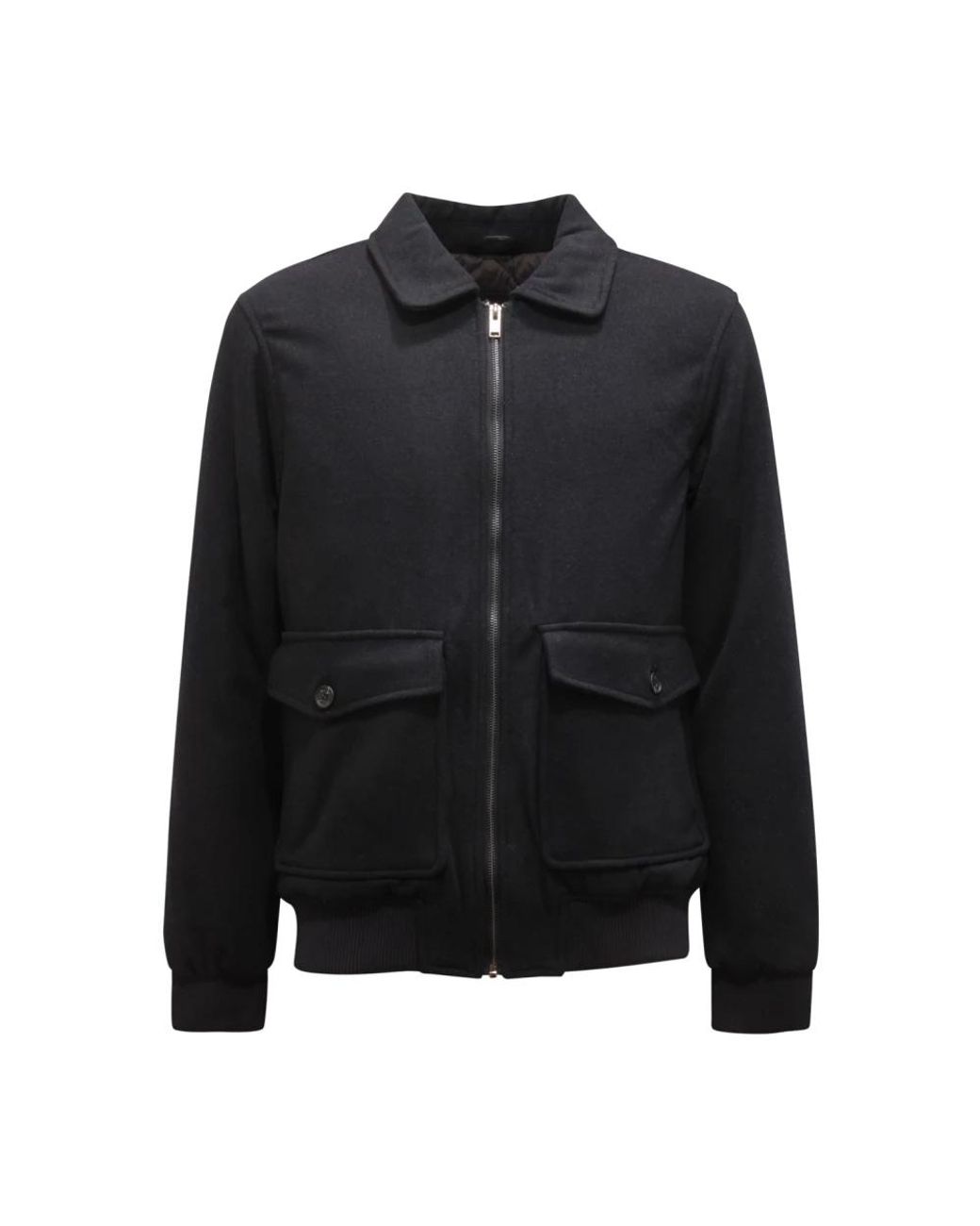 Impure Black Bomber Jackets for men