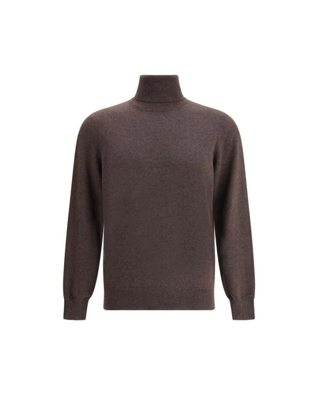Brunello Cucinelli Brown Cashmere Knitwear for men