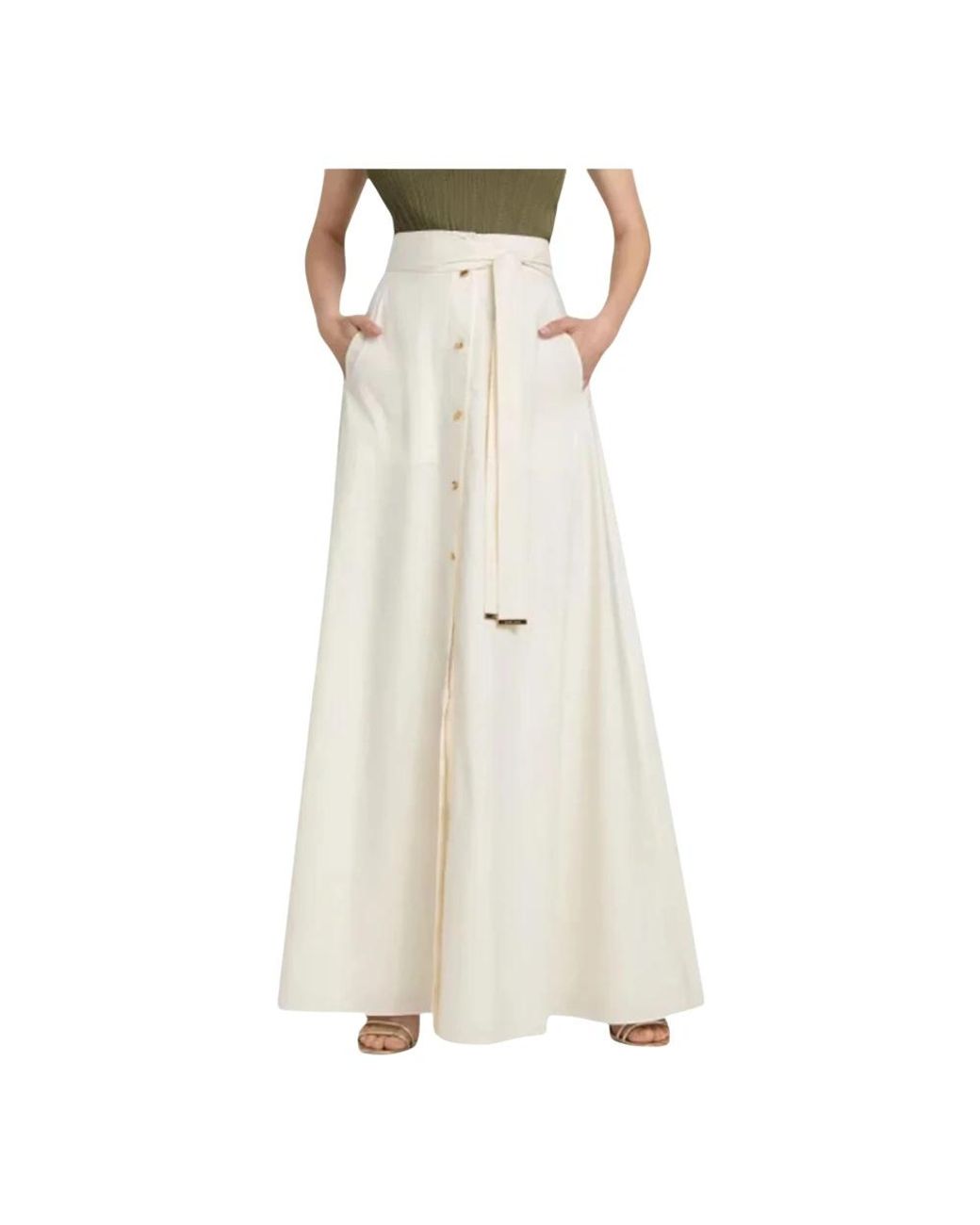 Marciano White Maxi Skirts