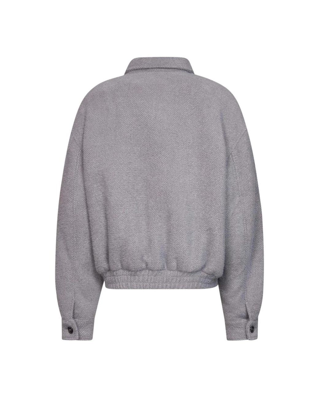 GIUSEPPE DI MORABITO Gray Bomber Jackets