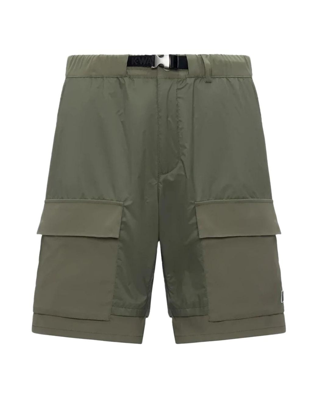 K-Way Green Casual Shorts for men