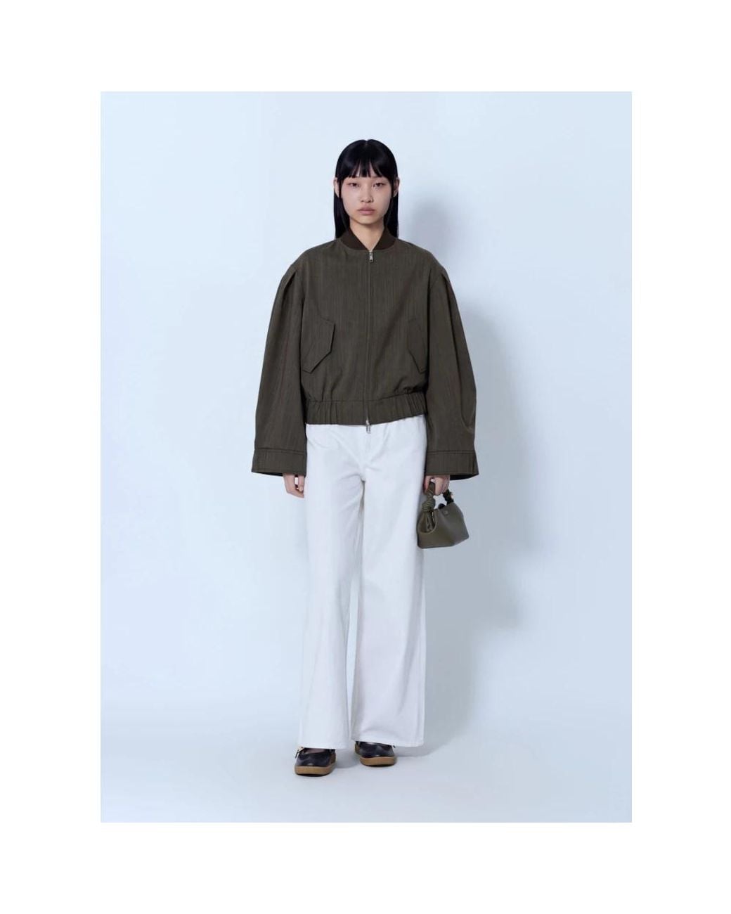 Ganni Black Bomber Jackets