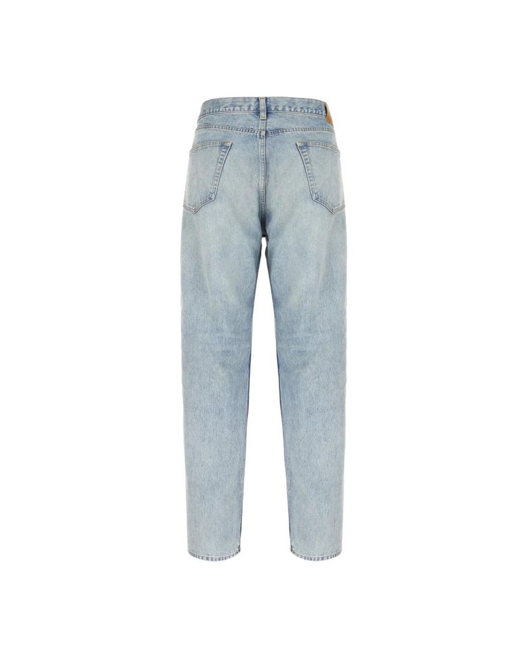 Saint Laurent Blue Straight Jeans for men