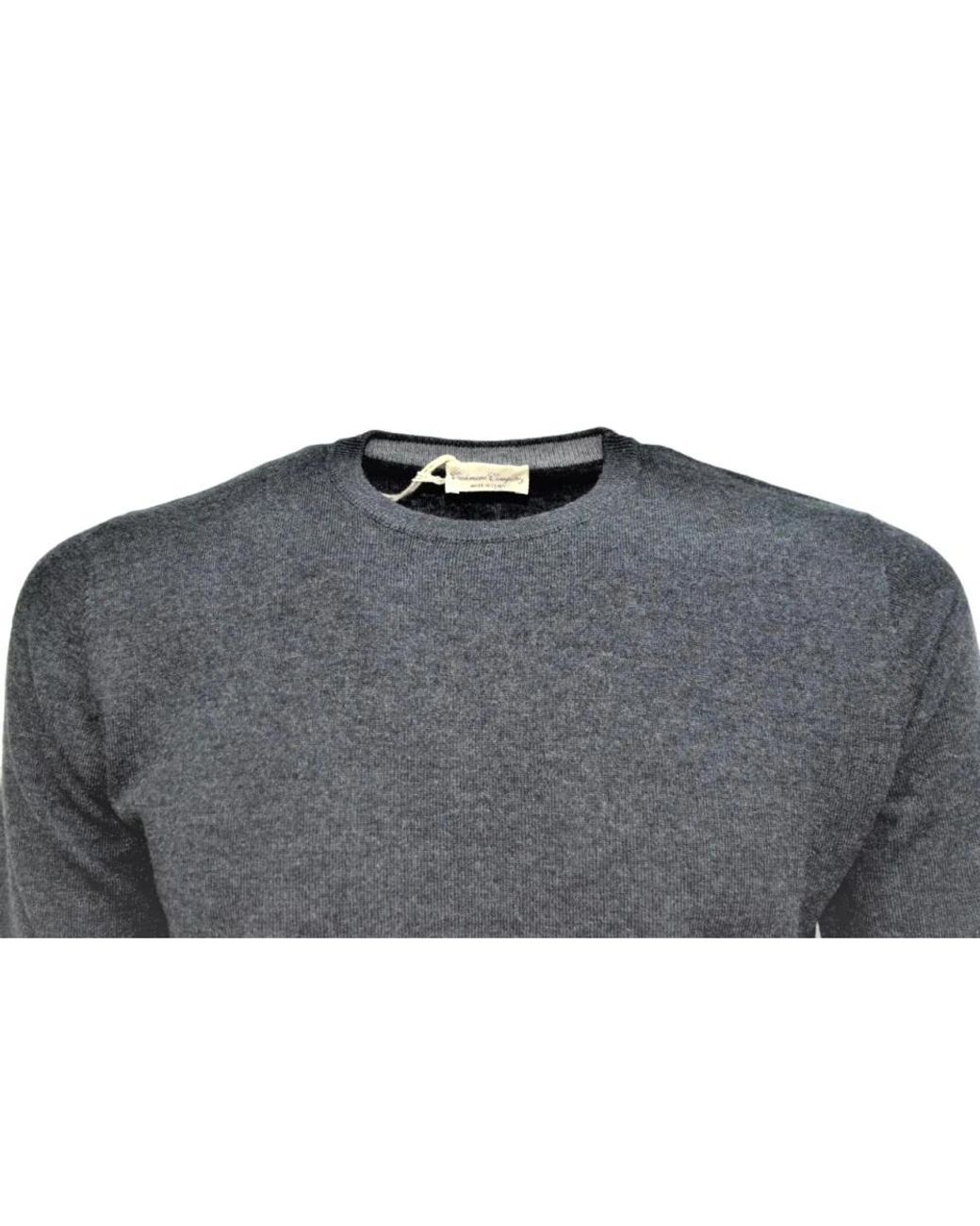 Cashmere Company Blue Round-Neck Knitwear for men