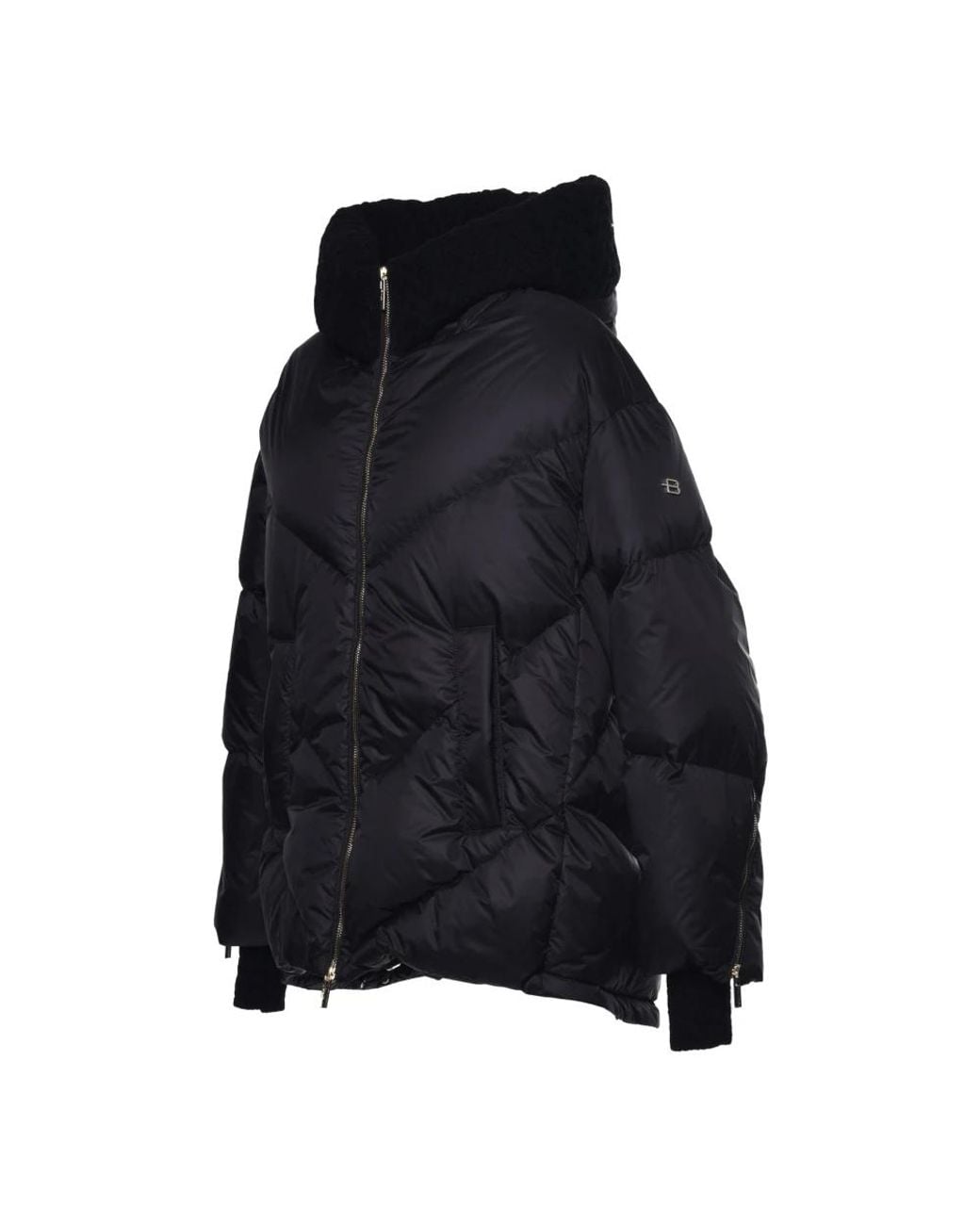 Baldinini Blue Down Jackets